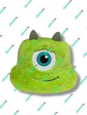 TOKYO DISNEY MONSTERS INC MIKE WAZOWSKI FUZZY FLEECE BUCKET HAT